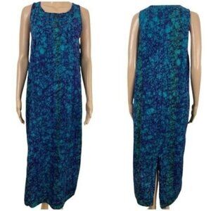 NNAMDI Ibenagu Spirit of Courage old style African tie dye sleeveless dress med